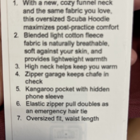 Lululemon Oversized Funnel Neck - Picture 5 of 6